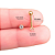 Piercing Ponto De Luz Zircônia 3 mm Em Aço Cirúrgico - PVD Dourado - Imagem 2