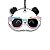 Tag para Mala, Mochila ou Lancheira - PANDA - Imagem 1