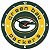 Relógio de Parede Licenciado NFL - Green Bay Packers (Verde) - Imagem 1