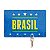 Porta Chaves 20X13 - Brasil (Azul) Copa do Mundo - Imagem 1