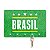 Porta Chaves 20X13 - Brasil (Verde) Copa do Mundo - Imagem 1