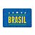Tapete de Tecido Multiuso 60x40cm - Brasil (Azul) Copa do Mundo - Imagem 1