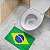 Tapete de Tecido Multiuso 60x40cm - Bandeira do Brasil - Imagem 4