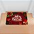 Tapete Porta Banheiro Quarto 60x40cm - Feliz Natal Vermelho - Imagem 2