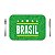 Jogo americano 30x40cm - Brasil Copa do Mundo - Imagem 1