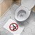 Tapete de Banheiro 60x40cm - Proibido Mergulhar na privada - Imagem 2