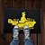 Capacho 60x40cm - YELLOW SUBMARINE Preto - Imagem 2