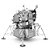 Mini Réplica de Montar Apollo Lunar Module - Imagem 9