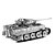 Mini Réplica de Montar Tiger I Tank - Imagem 9