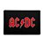 Capacho 60x40cm - AC/DC LOGO - Imagem 1