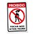 Placa Decorativa 24x16 - PROIBIDO TOCAR ACTION FIGURES - Imagem 1