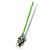 Luminária 3D Light FX Star Wars Sabre Yoda - Imagem 1