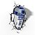 Luminária 3D Light FX Star Wars R2-D2 - Imagem 3