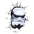 Luminária 3D Light FX Star Wars Stormtrooper - Imagem 3