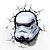 Luminária 3D Light FX Star Wars Stormtrooper - Imagem 1