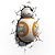 Luminária 3D Light FX Star Wars BB-8 - Imagem 4