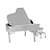 Mini Réplica de Montar Piano - Imagem 5
