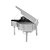 Mini Réplica de Montar Piano - Imagem 4