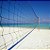 Kit Vôlei de Praia Azul - Rede Oficial 2 Faixas + Fita de Marcação - Imagem 3