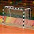 Par de Rede Handball Fio 4 México Cortina Seda - Imagem 1