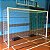 Par de Rede para Trave de Gol Futsal Fio 4mm Caixote Nylon Futebol de Salão - Imagem 2
