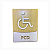 Placas de Sinalização WC PCD - Imagem 2