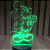 Luminaria Led Personalizado em Acrílico - Tema Personagens - Imagem 3