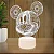 Luminaria Led Personalizado em Acrílico - Tema Personagens - Imagem 10