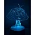 Luminaria Led Personalizado em Acrílico - Tema Personagens - Imagem 7