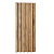 Painel Ripado Sucupira - 122mm x 12mm x 2850mm - Imagem 2