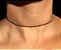 Choker Bolinhas Achatadas Rígidas - Imagem 1