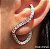 Ear Cuff Zircônia Rhodium - Imagem 1