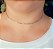 Choker Bolinhas Achatadas Rhodium - Imagem 2