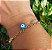 Bracelete Olho Grego com Pimenta - Imagem 3