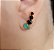 Brinco Ear Cuff Gotas Pedras - Imagem 1