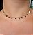 Colar Choker Palitinhos com Medalhinhas - Imagem 2