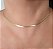 Colar Choker Snake banhado à Ouro 18k - Imagem 4