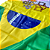 Bandeira do Brasil e Vaticano 130x90cm - Imagem 2