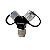 Adaptador Y Multiportas Bravo 1/4 Femea X 3/8m X3/8m - Imagem 1