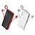 Power Bank 20.000mAh - Cabos acoplados conexões conexões V8, TYPE-C e Lightning (HS-918) - Imagem 1