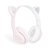 Fone de Ouvido Cat ear Headphone bluetooth ST71M - Imagem 2