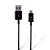 Cabo de Dados USB V8 - Plástico Preto 80cm - Imagem 1