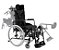 Cadeira de Rodas Reclinável MA3R - Preto - 48 cm - Imagem 1