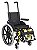 Cadeira de Rodas Infantil  MA3 MINI 36x35x35 - AMARELO LISO - Imagem 2