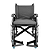 Cadeira de Rodas Standard Dobrável - Conforto e Segurança - Imagem 2