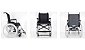 Cadeira de Rodas MA3F L50XP45XA45 - Preto Semi Brilho - Imagem 2