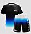 Conjunto Camiseta e Bermuda |Masculino | Beach Tennis Colors | Tricolor - Imagem 1