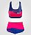 Conjunto Top Treino e Shorts | Feminino | Pink&Blue 2.0 - Imagem 1