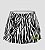 Shorts Saia | Animal Print | Zebra - Imagem 1