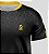 Camiseta Masculina | Especial Copa | Preta e Amarela | Brasil - Imagem 2
